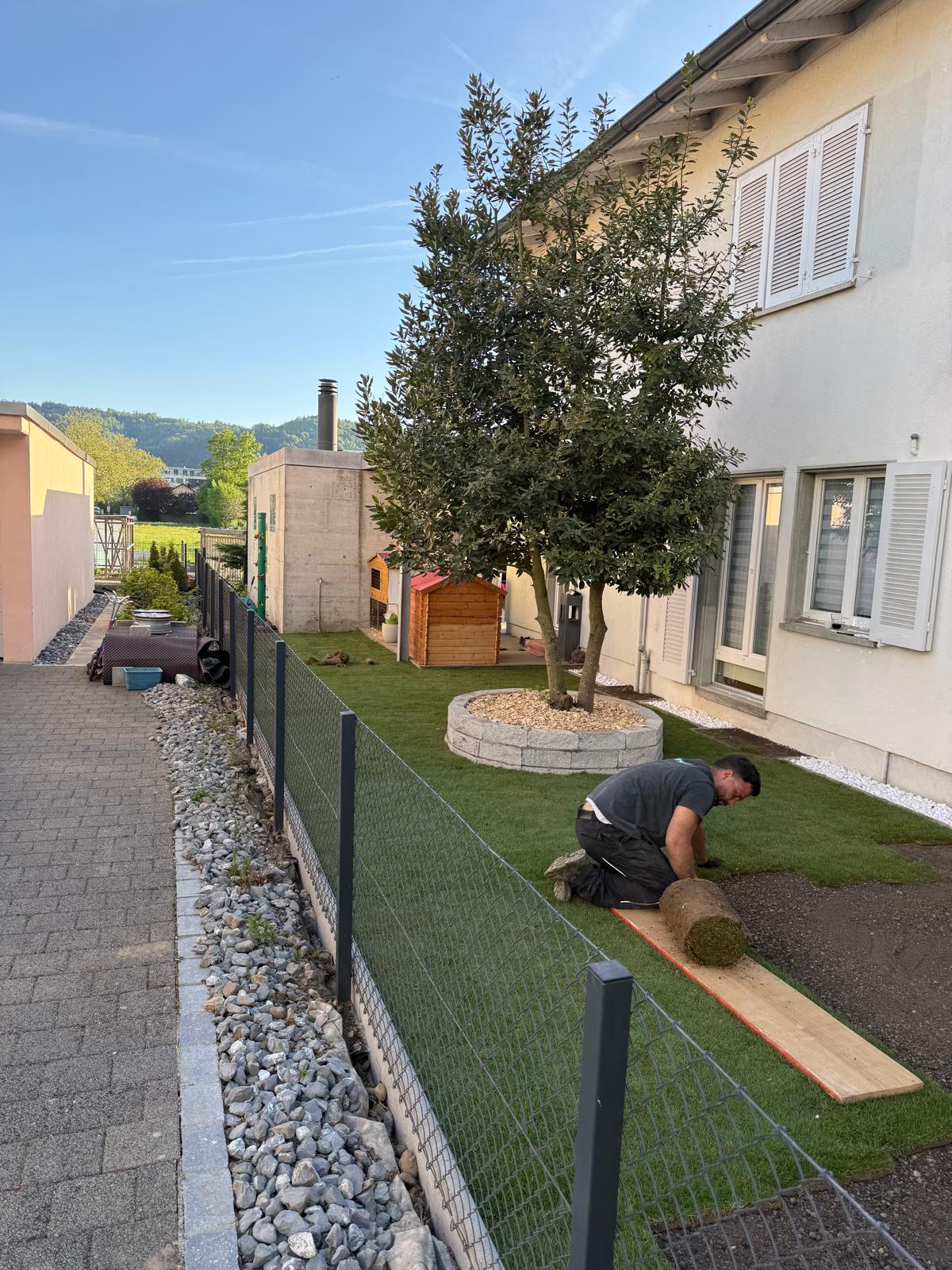 Gartenarbeit und Pflege durch das FLATGARDEN Team